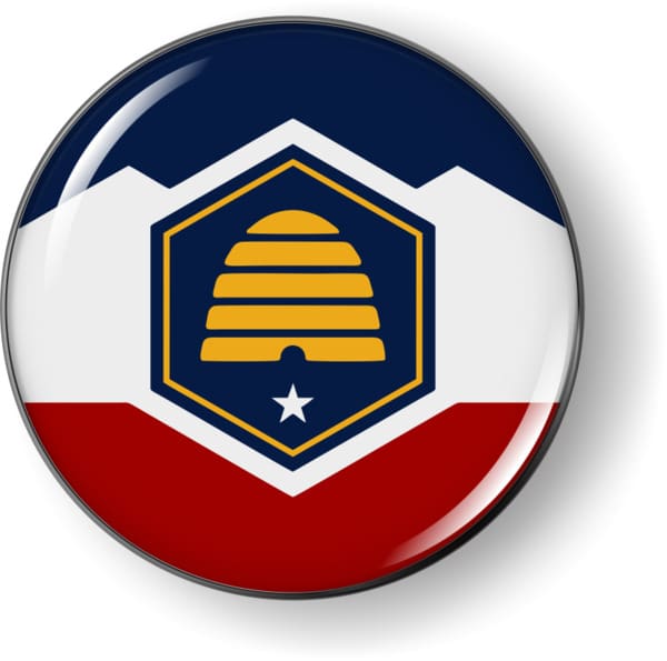 Utah - State Flag Emblem